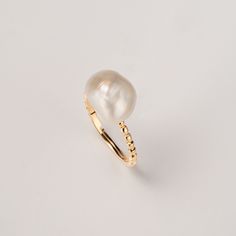 This is stackable dainty ring is perfect for daily wear. The ring is available in two colors, white and purple (both natural colors). Every pearl is designed by mother nature and one of a kind. So you won't find another bracelet that looks the same. This ring is designed and handmade with enthusiasm by myself. 🤍  MATERIAL 🤍 - Pearl: Freshwater Keshi pearls, AAA luster - Ring Band: 925 Silver or 925 Silver in Gold 🤍  WHAT IS KESHI PEARL 🤍 Keshi pearls have no nucleus, the pearls are composed Elegant Stackable Rose Gold Pearl Ring, Elegant Rose Gold Stackable Pearl Ring, Elegant Everyday Stackable Pearl Ring, Delicate White Stackable Rings, Minimalist Rose Gold Pearl Ring, Delicate White Rings For Everyday Wear, White Open Ring Jewelry For Everyday, Delicate White Everyday Rings, White Stackable Open Ring Jewelry