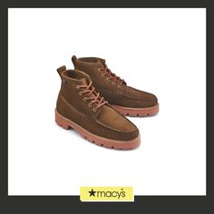 in stock Casual Brown Moc Toe Work Boots, Casual Moc Toe Brown Work Boots, Casual Brown Plain Toe Work Boots, Casual Lace-up Work Boots, Casual Brown Work Boots With Vibram Sole, Casual Work Boots With Cushioned Footbed, Casual Brown Work Boots For Walking, Ranger Boot, G H