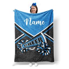 PRICES MAY VARY. Personalized Cheerleading Blanket with Name- Click "Customize" and enter the name to customize Unique keepsake, express your unique love for her. A gift to cheerleaders way for the giver to express love, make her feel warm and loving. Imagine the moment she opens the pack and realizes this is a perfect gift for her! Material: Our customized cheerleading blankets have thick piles, soft texture and skin-friendly, Anti-fade, Anti-Pilling, Wrinkle-Free, The printed patterns of throw Stunt Group Gifts Cheerleading, End Of The Year Gifts For Cheerleaders, 8th Grade Cheer Night Gifts, Cheerleader Poster Board Ideas, Cheer Comp Gifts Goodie Bags, Cheer Comp Gift Ideas, Coaches Gift Ideas Cheerleading, Cheer Sister Gift Ideas, Cheerleading Senior Night Gifts