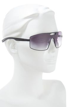 Find BP. Sporty 160mm Gradient Shield Sunglasses on Editorialist. Shield-inspired frames with gradient UV-protective lenses lend eye-catching style to these sporty sunglasses made from lightweight metal. 160mm lens width; 130mm temple length 100% UV protection Adjustable nonslip nose pads Metal Imported Not available for sale and shipment to Germany Modern Shield Sunglasses With Gradient Lenses, Sporty Anti-reflective Shield Sunglasses, Modern Anti-reflective Plastic Shield Sunglasses, Anti-reflective Glass Shield Sunglasses, Modern Shield Sunglasses With Anti-reflective Plastic, Sporty Sunglasses, Shield Sunglasses, Not Available, Uv Protection