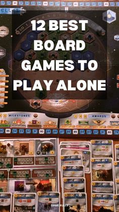 board games to play alone