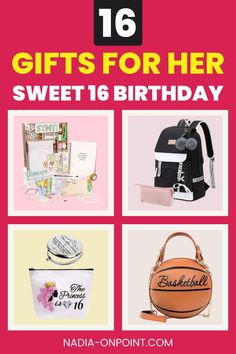 gifts for her sweet 16 birthday