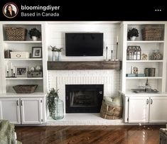 a living room filled with furniture and a flat screen tv mounted above a fire place