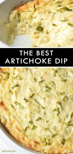 the best artichoke dip recipe ever