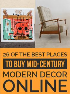 the best places to buy mid - century modern decor online