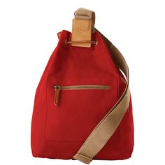 For The Win  Embrace the spirit of a champion with this stylish Italian canvas sling. Complete with multiple pockets, a  racquet holder, an adjustable strap and more, this look is essential for comfortably carrying your equipment on the go. Monogram Pendant, Canvas Crafts, Dooney And Bourke, Dooney & Bourke, Cosmetic Case, Pickleball, Red Fashion, Dooney Bourke, Leather Material