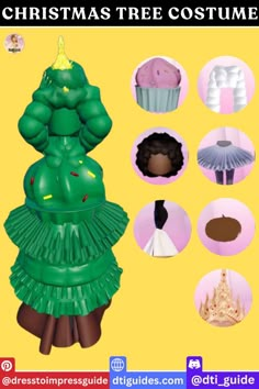 Tree Outfit, Christmas Tree Outfit, My Blog, Dress To Impress, Cupcake, Christmas Tree, Christmas