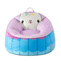 an inflatable bed with a stuffed animal on it