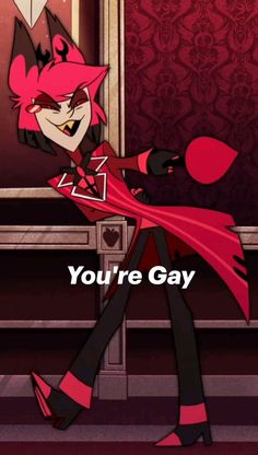 you're gay Alastor Not Smiling, Funny Hazbin Hotel Screenshots, Gc Reaction Pics, Hazbin Hotel Funny, Demon Core, Alphabet Letters To Print, Has Been Hotel, Winter Chalet, Sir Pentious