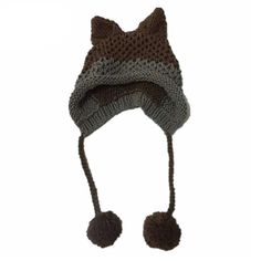 fox ears crochet hat boogzel clothing Grunge Accessories, Funky Hats, Mode Grunge, Estilo Hippy, Cute Beanies, Fox Ears, Dress Sweater, Cat Hat, Swaggy Outfits