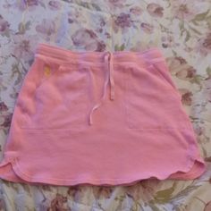 Women's Polo Ralph Lauren Pink Skirt Size Xs With Yellow Pony. Nwot, Never Worn. Sweatshirt Material, Fits More Like A Small. Tie Adjustable. Casual Short Mini Skirt, Sporty Short Cotton Skirt, Spring Stretch Loungewear Skort, Stretch Skort For Spring Loungewear, Spring Stretch Skort For Loungewear, Sporty Cotton Skirt For Spring, Casual Pink Mini Skirt With Pockets, Casual Short Cotton Mini Skirt, Sporty Cotton Mini Skirt For Spring