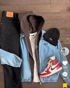 Filipino Outfits, Stone Island Outfit, Fall Streetwear Outfits, Black Teens Fashion, Outfit Grid Men, Air Jordan Outfit, Guys Fashion Swag, Pikachu Hoodie, Fall Streetwear