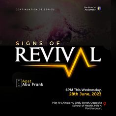 the poster for signs of revival