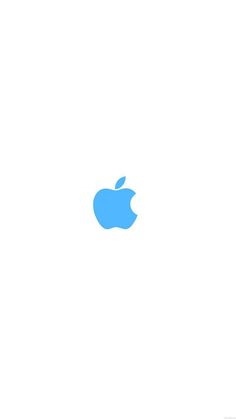 an apple logo on a white background