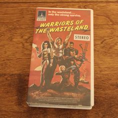 a book with an image of warriors of the wasteland on it