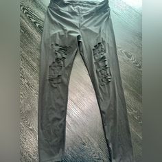 New Without Tags. Size 1x, They Do Have Lots Of Stretch Distressed Leggings, White Birch, White Jumpsuit, Pant Jumpsuit, Pants For Women, Leggings, Tags, Pants, Women Shopping