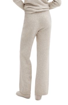 Whether you're taking a cat nap or curling up with a good book on the couch, these comfortable sweater-knit pants have you covered. Elastic waist 55% polyester, 25% acrylic, 18% polyamide, 2% elastane Hand wash, dry flat Imported Mango Sweater, Mens Tools, Comfortable Sweater, Platform Slippers, Favorite Daughter, Maternity Shops, Designer Clothes For Men, Sweater Pants, Cat Nap