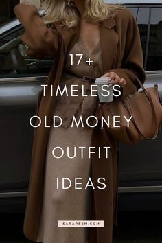 Fall Outfits 2024 Elegant, Chic Work Event Outfit, Old Money Paris Outfit, Winter Formal Looks For Women, Old Money Fall Winter Outfits, Classic Sophisticated Style Fashion, Subtle Elegant Outfit, Fall Backyard Party Outfit, Fall 2024 Dressy Outfits