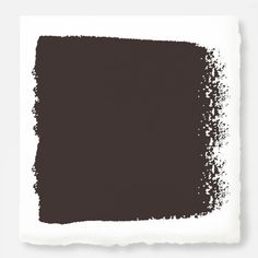 a black square painted with white paint