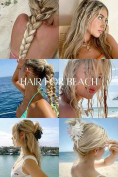 find all the hair care inspo you need at the link below ! #hairstyles #hairidea #slickback #slickhair #slickedbackhair #slickbun #braids 'hairstyle Long Hair, The Beach, Braids, Hairstyles, Hair, Plaits