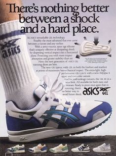 Shoe Advertising, Asics Gel Lyte Iii, Shoes Ads, Magazine Advertisement, Asics Gel Lyte, Shoes Sneakers Nike, Best Ads, Vintage Sneakers