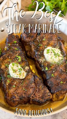 the best steak marinade 500 deliciously grilled steaks with garlic and parsley