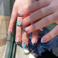 that feeling when you get new nailssss

Gel X extensions + ultimate art $170

#adelaidenails #adelaidegelx #gelxnails #gelxextensions #3dflowernails #bluenails #blacknails #douyinnails 3d Flower Nails, Black Nails