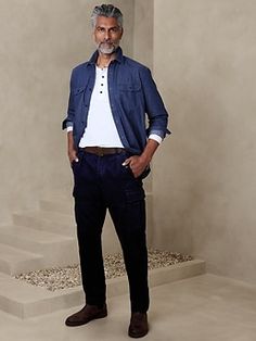 At once rugged and luxurious, this beautiful chambray shirt is made from beautifully smooth and soft cotton that is specially washed for an already-loved feel.  UNTUCKED: Specially cut 1" shorter through the body for an untucked fit that still looks Untucked Dress Shirt Men, Dress Shirt Men, Oxford Shirts, Chambray Shirt, Oxford Shirt, Denim Outfit, Monterey, Curator Style, Men's Style