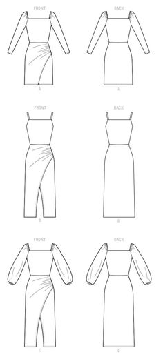 the instructions for how to make an origami dress with long sleeves and open shoulders