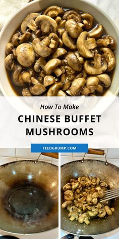 how to make chinese buffet mushrooms