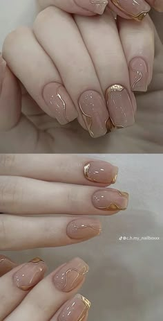 Nude Pink Nails, Minimal Nails Art, Hippie Nails, Hello Nails, Beige Nails