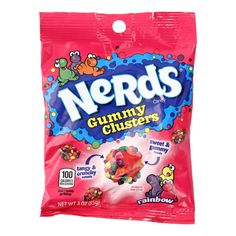 a bag of nerds gummy clusters