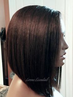 Long Angled Bob Hairstyles, Ceramic Hair Straightener, Ceramic Hair, Wigs Hair, Short Hair Styles For Round Faces, Human Hair Wig