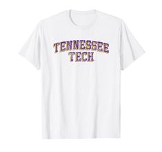 PRICES MAY VARY. Officially Licensed Tennessee Technological University apparel. Show your support for the Eagles with this TTU logo apparel! The soft material and digitally printed logo make this a great addition to any Tennessee Tech Golden Eagles apparel collection! Go Eagles! Wear this fan favorite Tennessee Tech Golden Eagles apparel to the big game or just hanging out around the house. The unique vintage logo will let everyone know your affiliation with TTU! Lightweight, Classic fit, Doubl Collegiate White T-shirt With Heat Transfer Vinyl, White Collegiate T-shirt With Heat Transfer Vinyl, White T-shirt With Heat Transfer Vinyl Fan Apparel, White T-shirt With Heat Transfer Vinyl For Fans, University Apparel, Go Eagles, Golden Eagles, Arch Logo, The Eagles