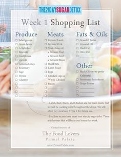 The 21 Day Sugar Detox - The Food Lovers Kitchen Sugar Busters, Detox Challenge