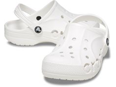 PRICES MAY VARY. Designed For All-Day Play: The Little Ones Will Love Making A Comfy And Confident Statement With These Crocs For Kids. They Provide Additional Ventilation And Durability, Making Them The Crocs Kids Need. Lightweight: These Kids' Crocs Are Incredibly Lightweight, Water-Friendly And Buoyant. The Croslite Foam Offers An Iconic Crocs Comfort That Is Perfect For Playing In The Dirt Or Running Around The Playground. What Size Should I Buy?: These Girls' And Boys' Crocs Clogs Offer A R Crocs Baya, Crocs Clogs, Kids Luggage, Crocs Shoes, These Girls, Strap Heels, Kid Shoes, On Shoes, Slip On Shoes