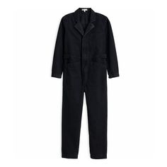 Stylish and simple in cotton herringbone Cotton Overall Outerwear For Work, Cotton Overalls For Work, Alex Mill, Herringbone, Jumpsuit, Clothes For Women, Black