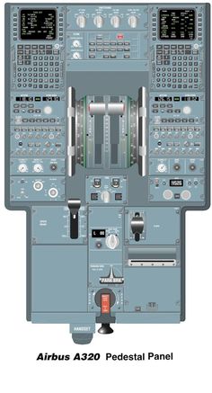 an airplane cockpit with the control panel and controls on it's side, showing different buttons