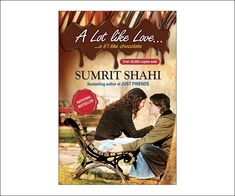 a book cover for a love like love with two people sitting on a park bench