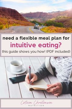 An intuitive eating meal plan doesn't have to be restrictive or perfect. This fun and flexible guide created by a registered dietitian will show you how it's done-there are so many ideas included. (Psst: free downloadable PDF included!)