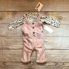 Sepia Rose (Color) Velvet Overalls With Animal Print Long Sleeve Onesie Pink Playwear Sets For Fall, Cream Long Sleeve Onesie For Fall, Fall Long Sleeve Onesie With Letter Print, Pink Maternity Overalls, Velvet Overalls, Jessica Simpson Kids, Jessica Simpson Pregnant, 3 Month Baby, Toddler Girl Outfit