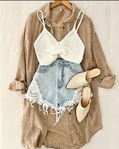 Outfit Ideas Summer, Summer Outfit Ideas, Aesthetic Summer, Summer Fashion Outfits, Spring Summer Outfits, Outfits Ideas, Outfit Idea