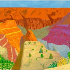 David Hockney - Artists - Richard Gray Gallery David Hockney Photography, David Hockney Artist, Hockney Paintings, Reverse Perspective