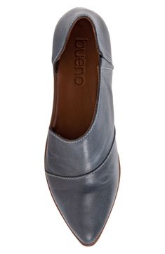 This is a sassy little leather flat with a half d'Orsay features a tailored fit and cushioned insole for all-day comfort. Leather upper and lining/synthetic sole Imported Women's Shoes