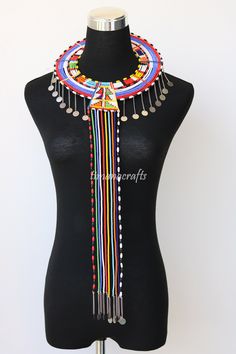 Excited to share the latest addition to my shop: ON SALE Masai wedding necklace, African jewelry, African beaded necklace, Women jewelry, Christmas gift for her, Tribal necklace, Boho neckl #round #etsy #women #bohohippie #africannecklace #beadednecklace #africanjewelry #masainecklace #womenjewelry https://etsy.me/3EgHYRn Afro Boho Fashion, African Beaded Necklace, Pokemon Jewelry, African Necklace, Art Attack, Fashionista Clothes