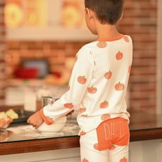 Snuggle up in style this fall with our Buttflap PJs in Pumpkin Dream! These playful pajamas feature a cozy pumpkin pattern that will have your little ones dreaming of all things autumn. Perfect for keeping them warm and trendy. 95% Polyester 5% Spandex True To Size Two Piece Pant Set: Sizes 18m to 12y Elastic waistband Sewn on buttflap Pumpkin Dream, Pumpkin Pattern, Pant Set, Two Piece Pant Set, Pajamas, Two Piece, Spandex, Elastic, Pattern