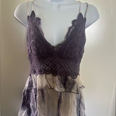 This Top By French Quarter Was Purchased At A Beach Town Bohemian Store And Never Worn. The Fabric Is Breeze And Colors And Cool, Perfect For A Summer Day. Specially If Your Favorite Color Is Purple! One Size Fits All As The Back Is Stretchy But Will Fit Best Sizes Small, Median Or Large. Crochet V-neck Top For Summer, Summer V-neck Crochet Top For Layering, Purple Bohemian Cotton Top, Fitted Hippie V-neck Top, Aria Pll, Hippie Flowy V-neck Top, Purple V-neck Bohemian Blouse, Bohemian Purple V-neck Tops, Knitted Top