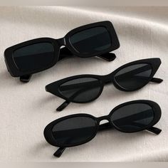 Black Oval Sunglasses Brand New Boutique Y2k Punk Fashion, Punk Mode, Anti Glare Glasses, Black Gold Sunglasses, Mode Punk, Y2k Punk, Moda Punk, Butterfly Sunglasses, Estilo Punk