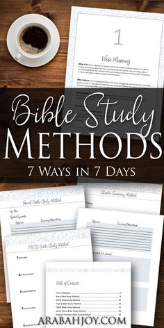 the bible study method that is used to help students learn how to write and use it