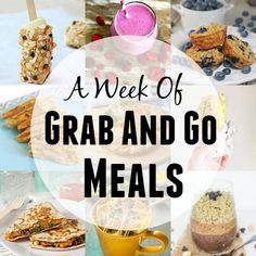 a week of grab and go meals